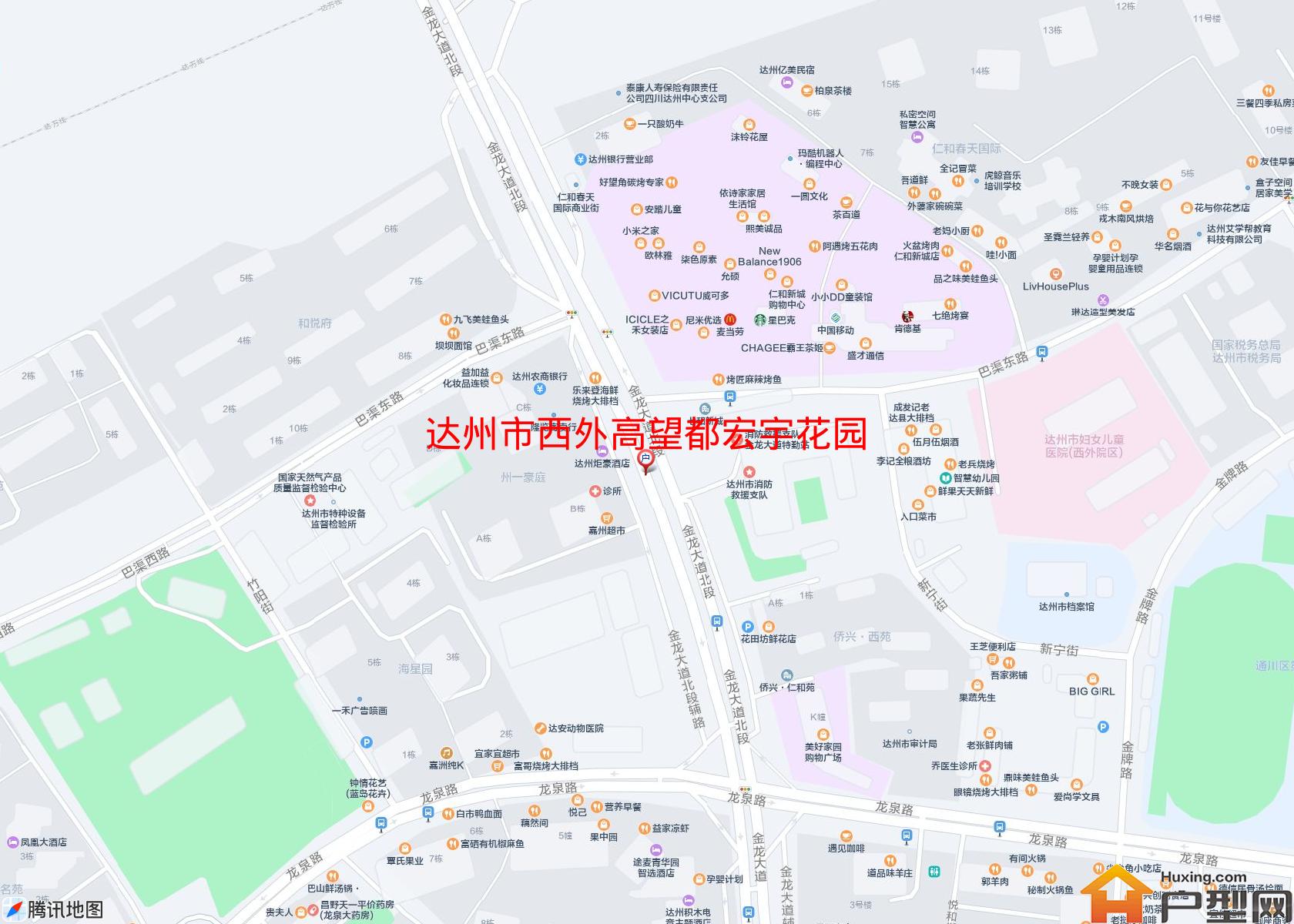 西外高望都宏宇花园小区 - 户型网