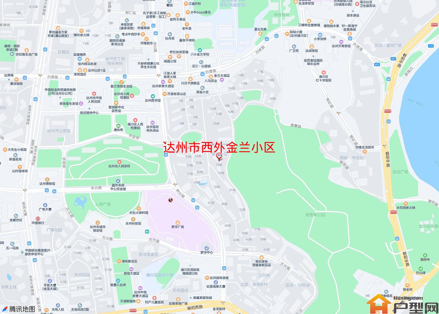 西外金兰小区小区 - 户型网