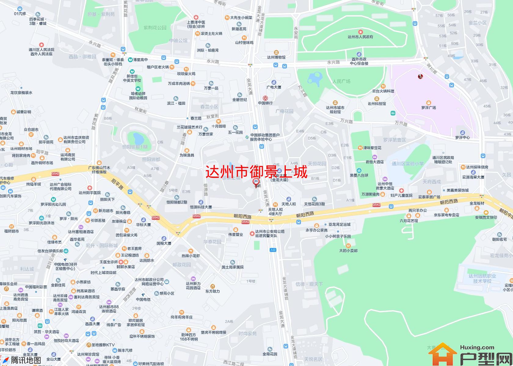 御景上城小区 - 户型网
