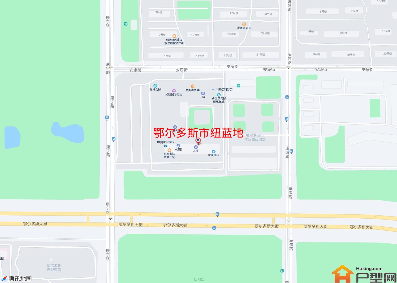 纽蓝地小区 - 户型网