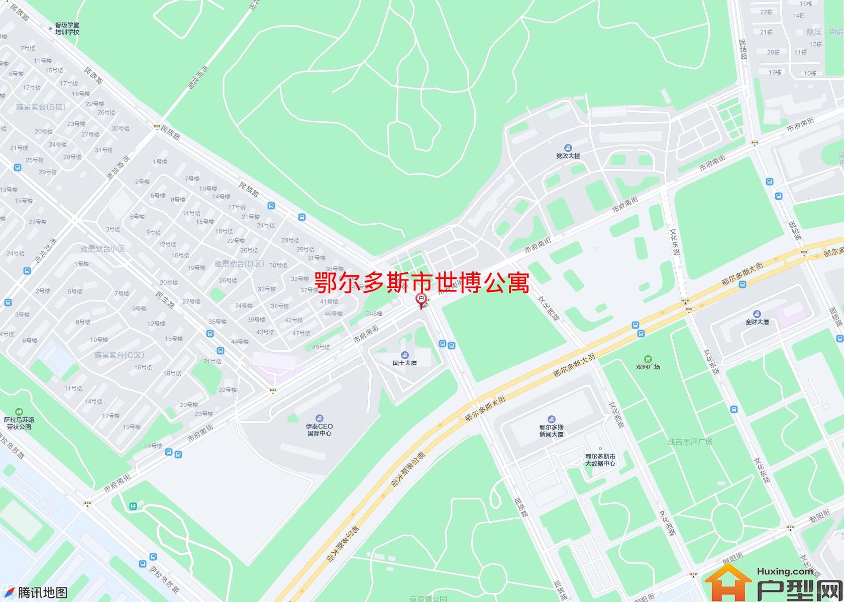 世博公寓小区 - 户型网