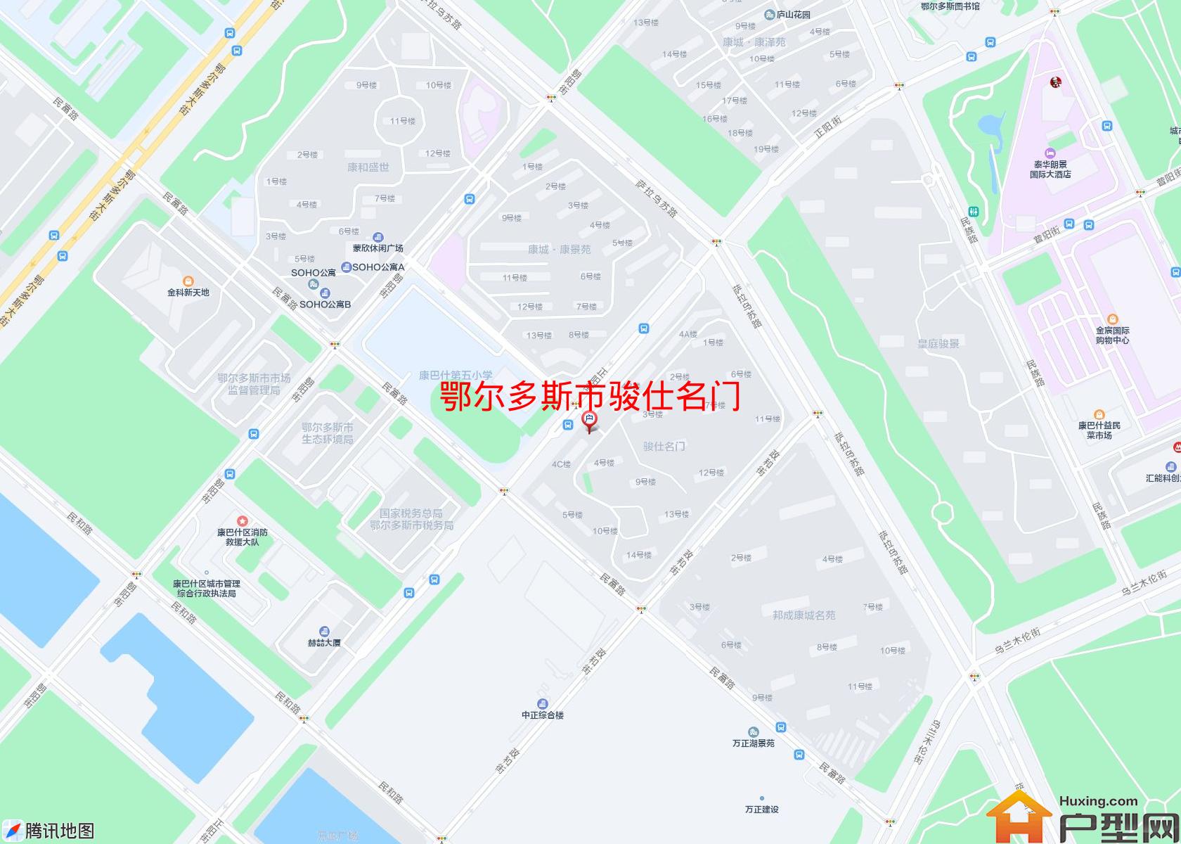 骏仕名门小区 - 户型网