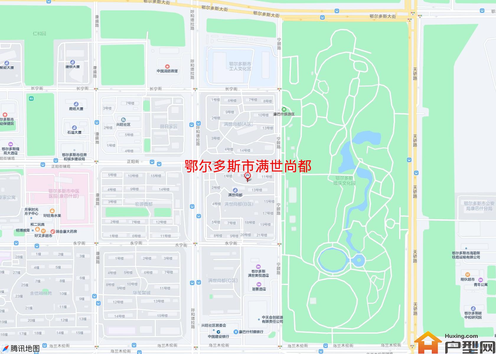 满世尚都小区 - 户型网