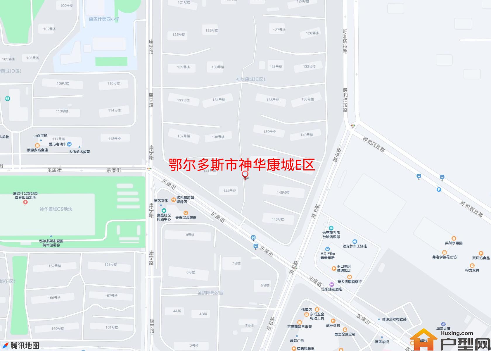 神华康城E区小区 - 户型网