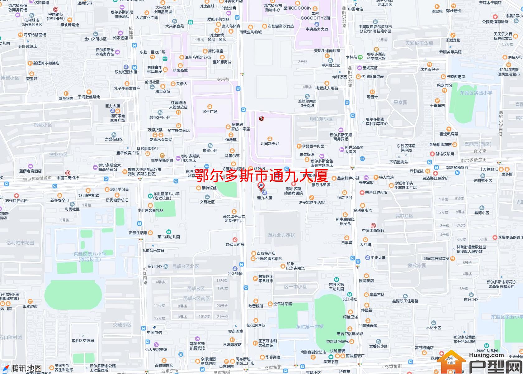 通九大厦小区 - 户型网