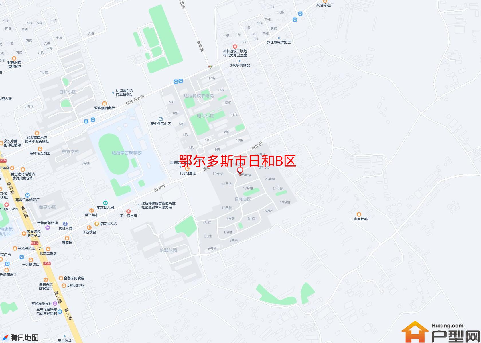 日和B区小区 - 户型网
