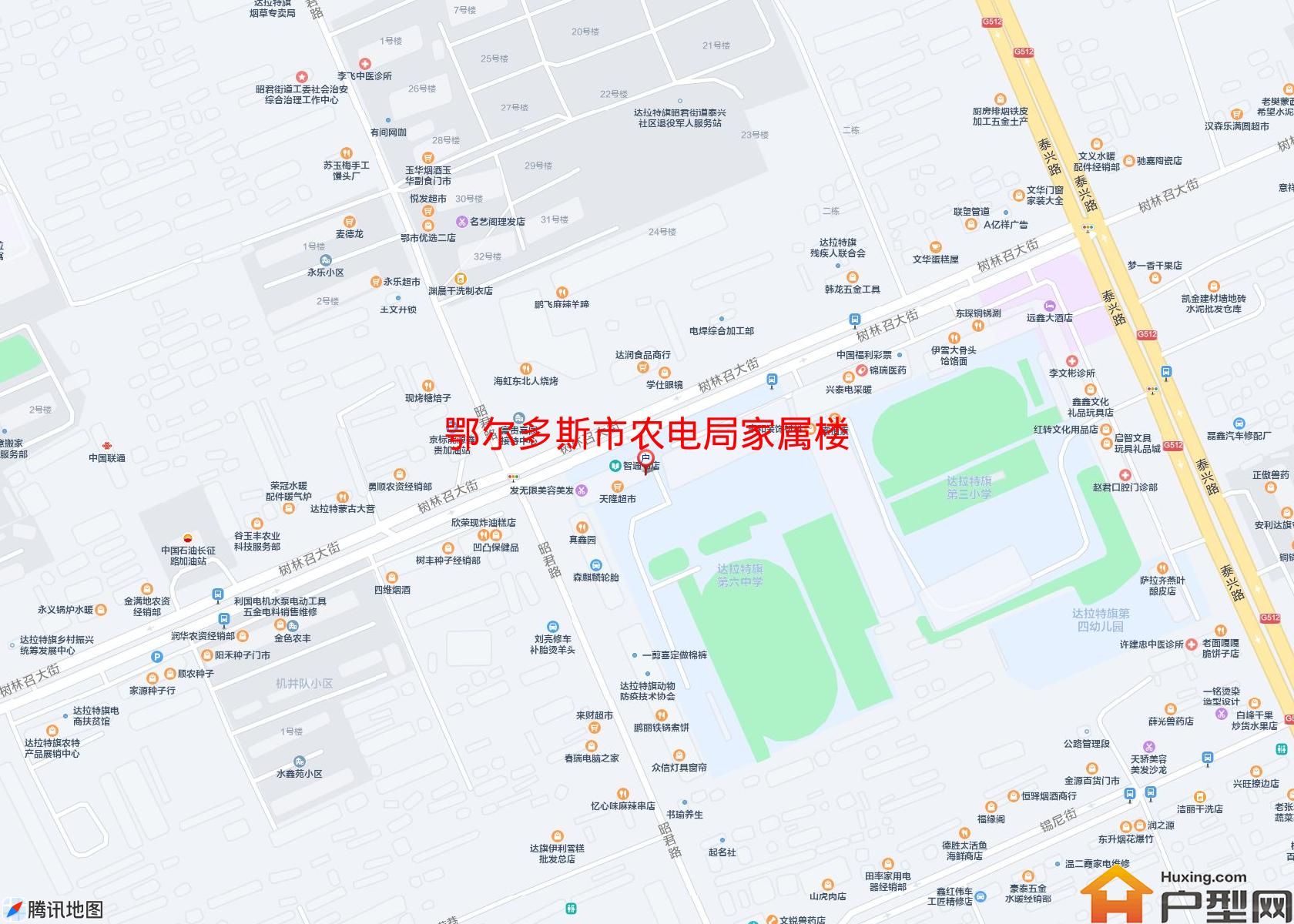 农电局家属楼小区 - 户型网