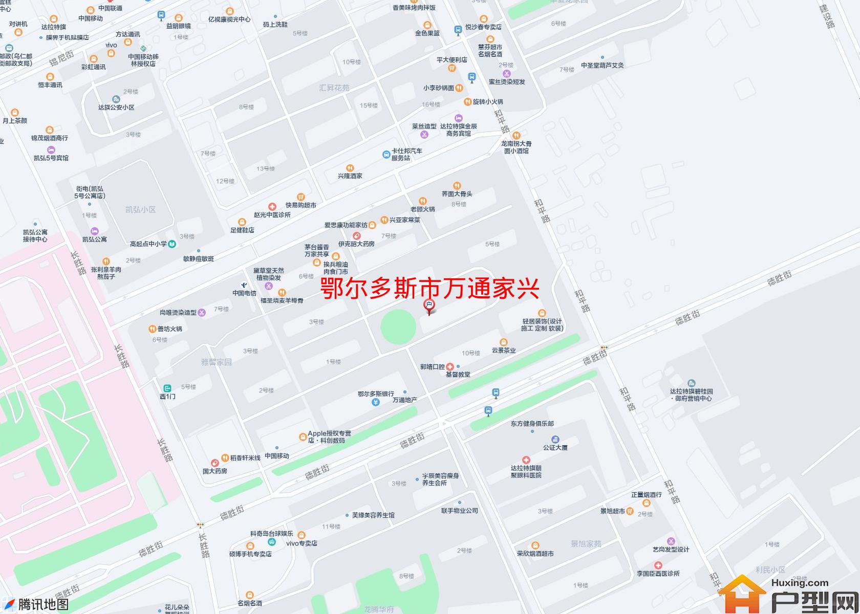 万通家兴小区 - 户型网