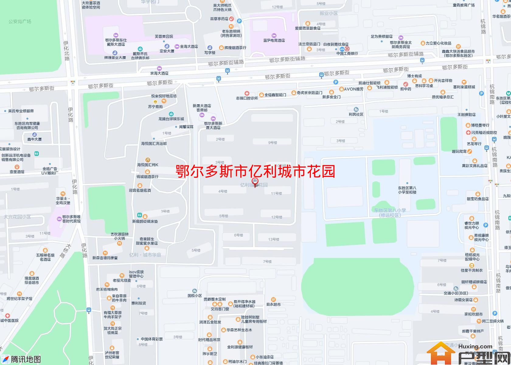 亿利城市花园小区 - 户型网