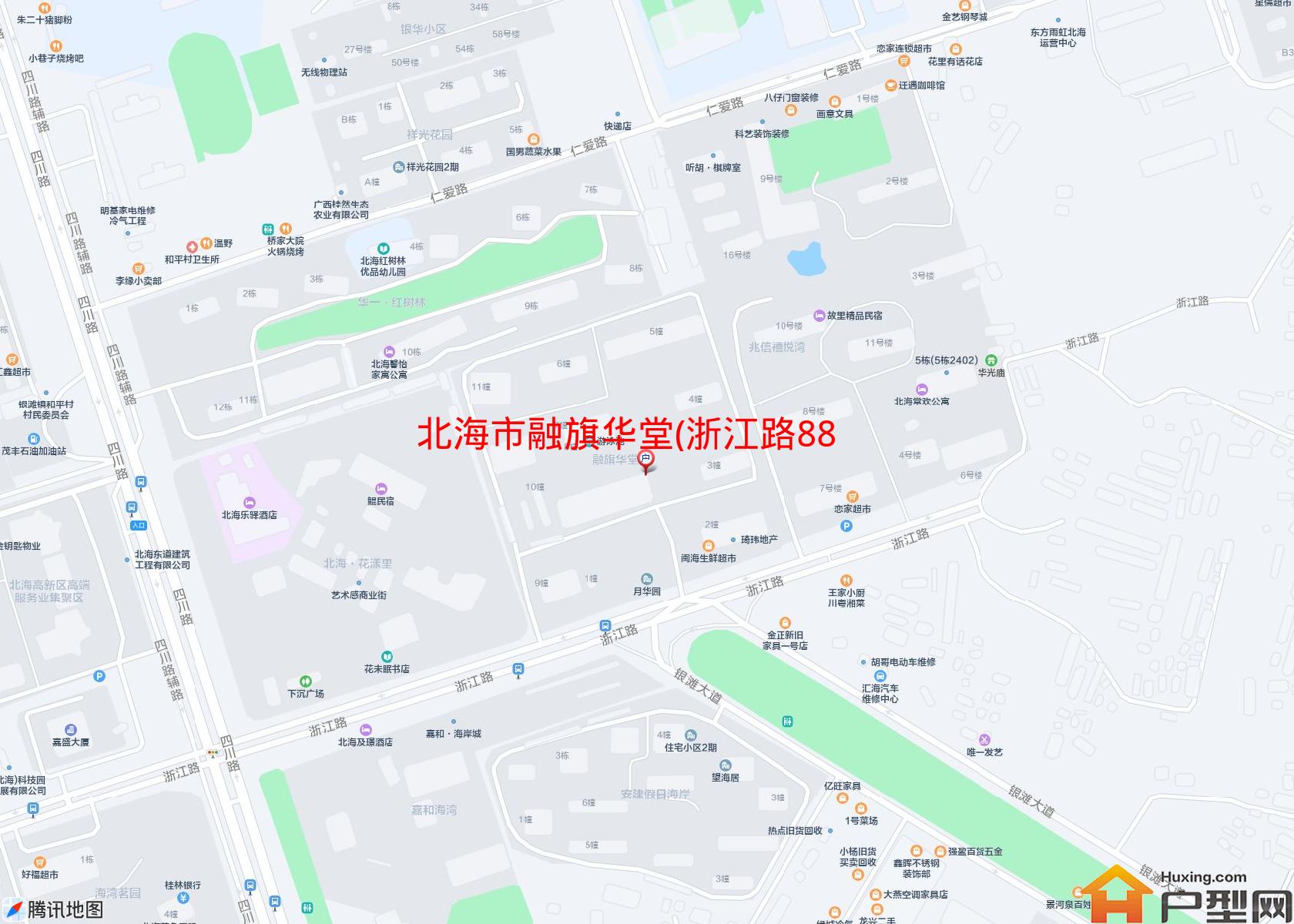 融旗华堂(浙江路88号)小区 - 户型网
