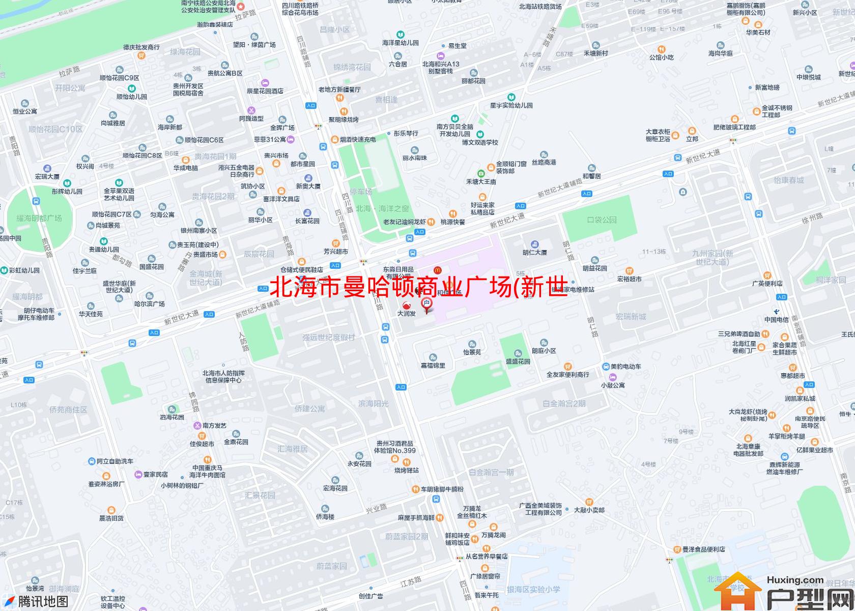 曼哈顿商业广场(新世纪大道)小区 - 户型网