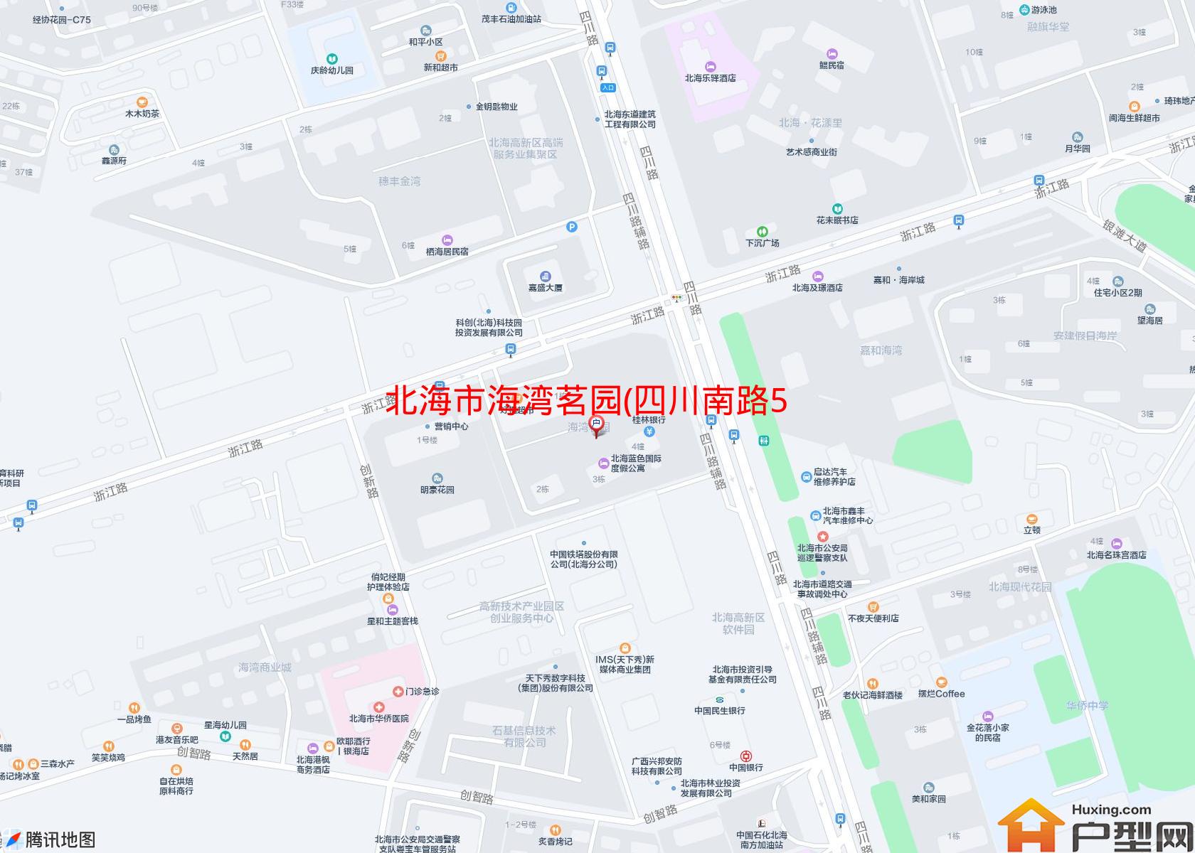 海湾茗园(四川南路55号)小区 - 户型网