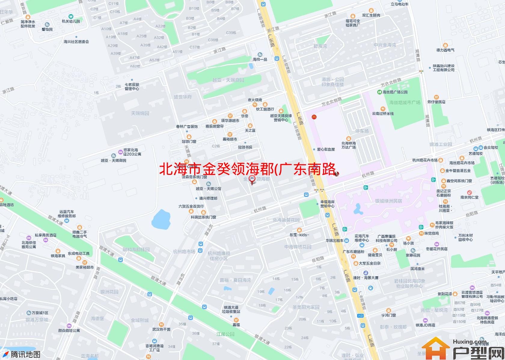金癸领海郡(广东南路)小区 - 户型网