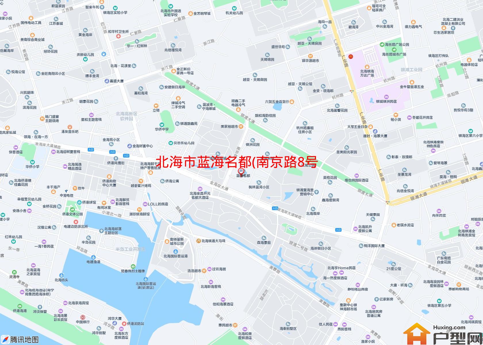 蓝海名都(南京路8号)小区 - 户型网