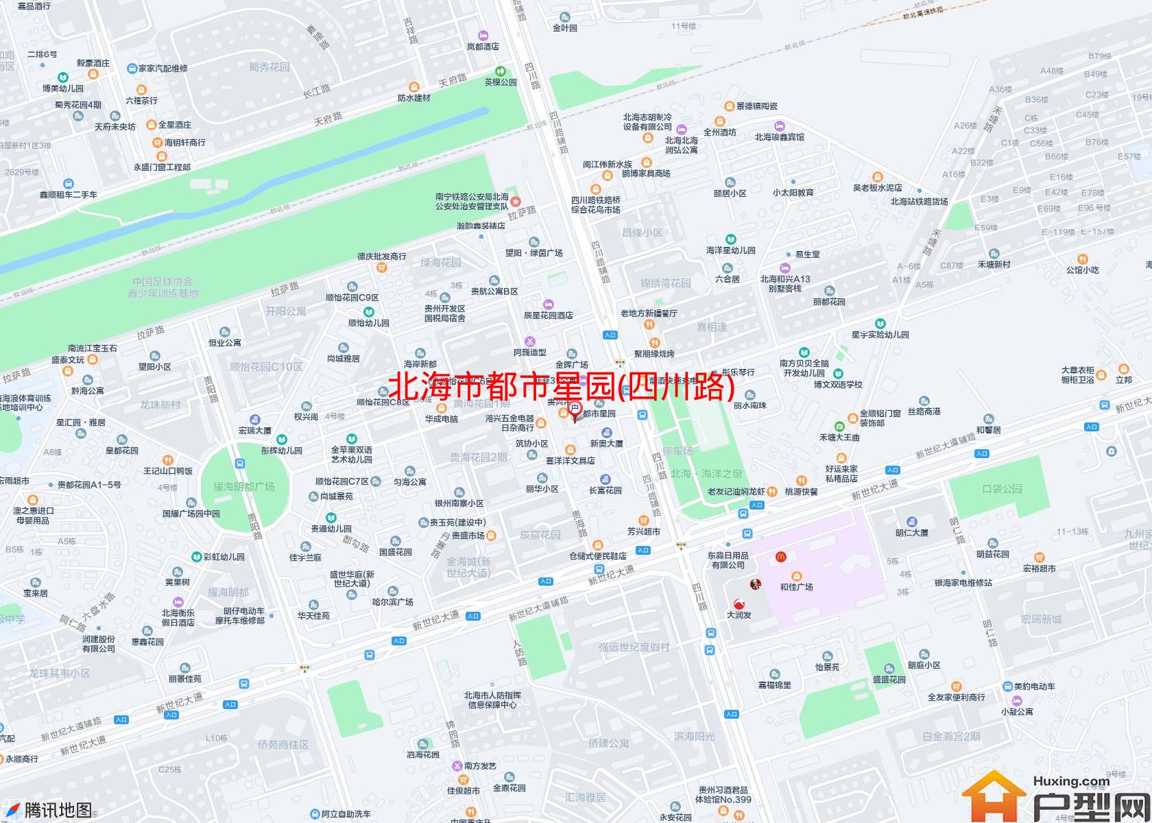 都市星园(四川路)小区 - 户型网