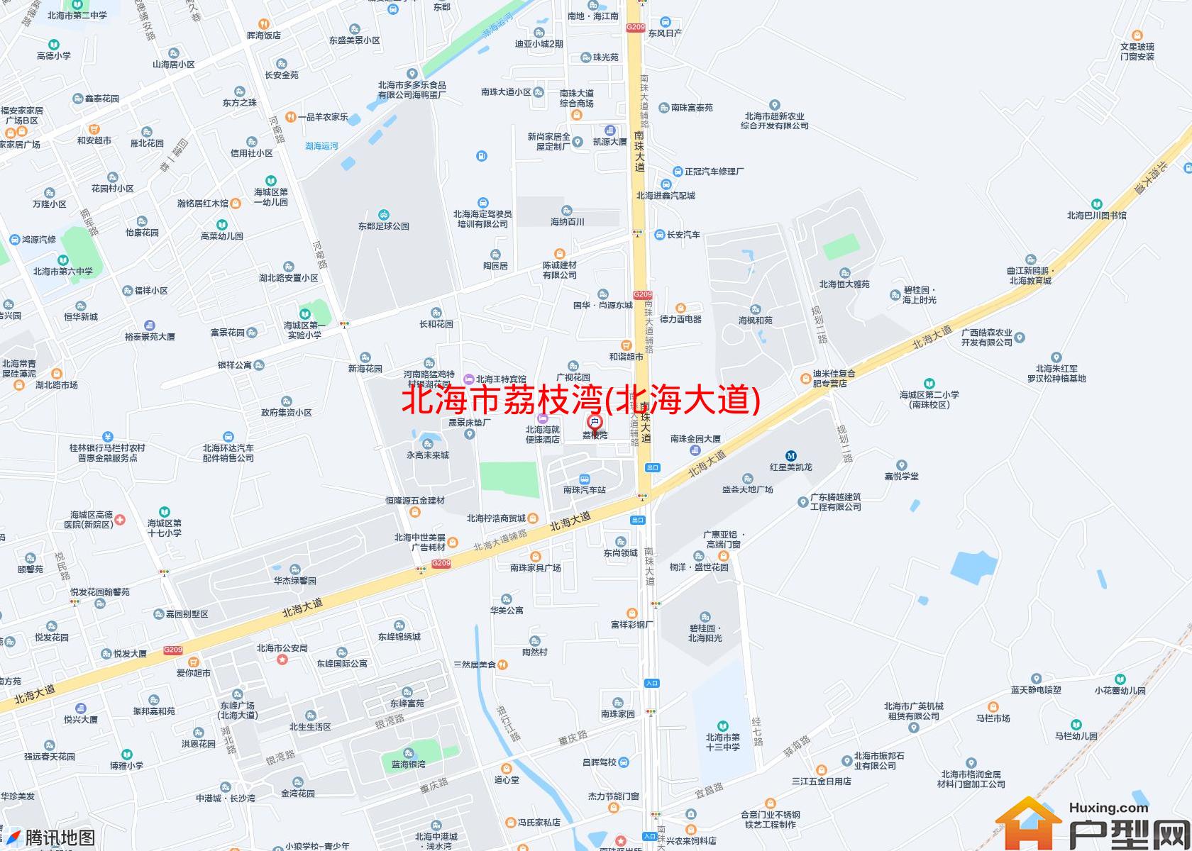 荔枝湾(北海大道)小区 - 户型网