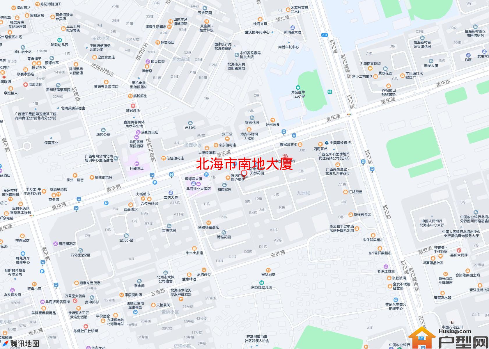 南地大厦小区 - 户型网