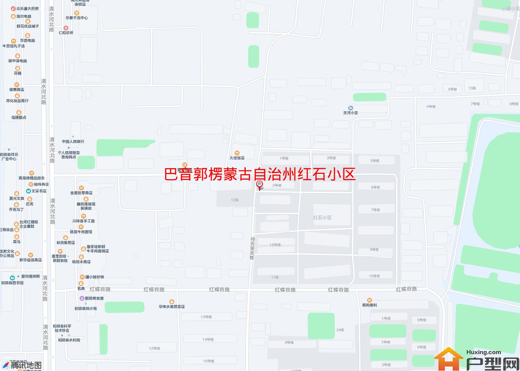 红石小区小区 - 户型网