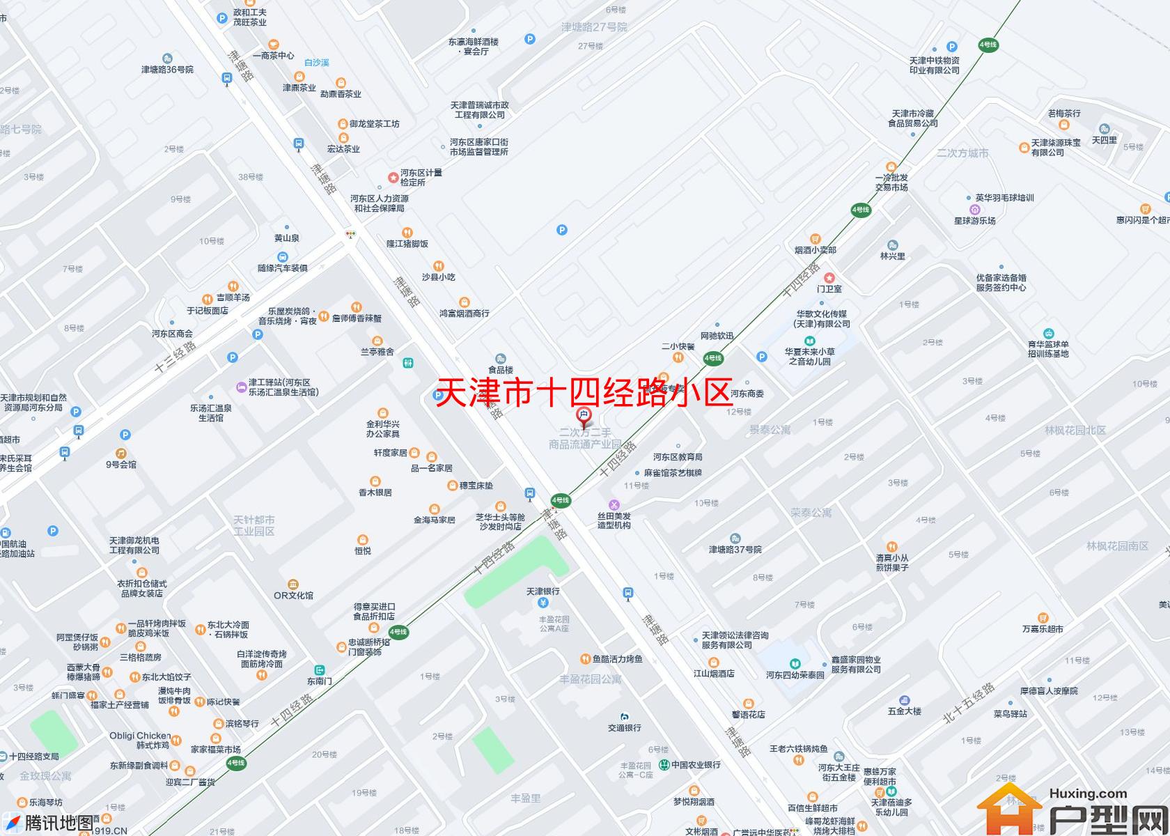 十四经路小区小区 - 户型网