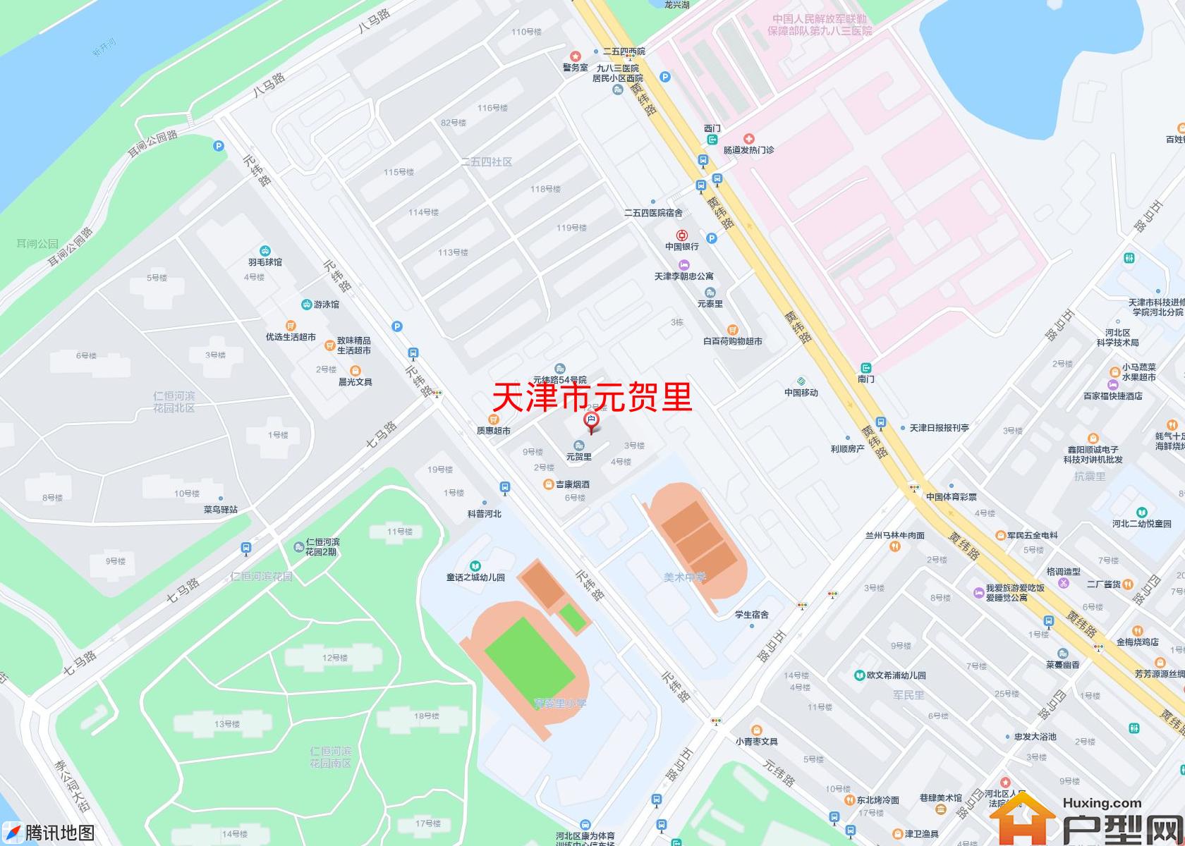 元贺里小区 - 户型网 元贺里小区 - 户型网