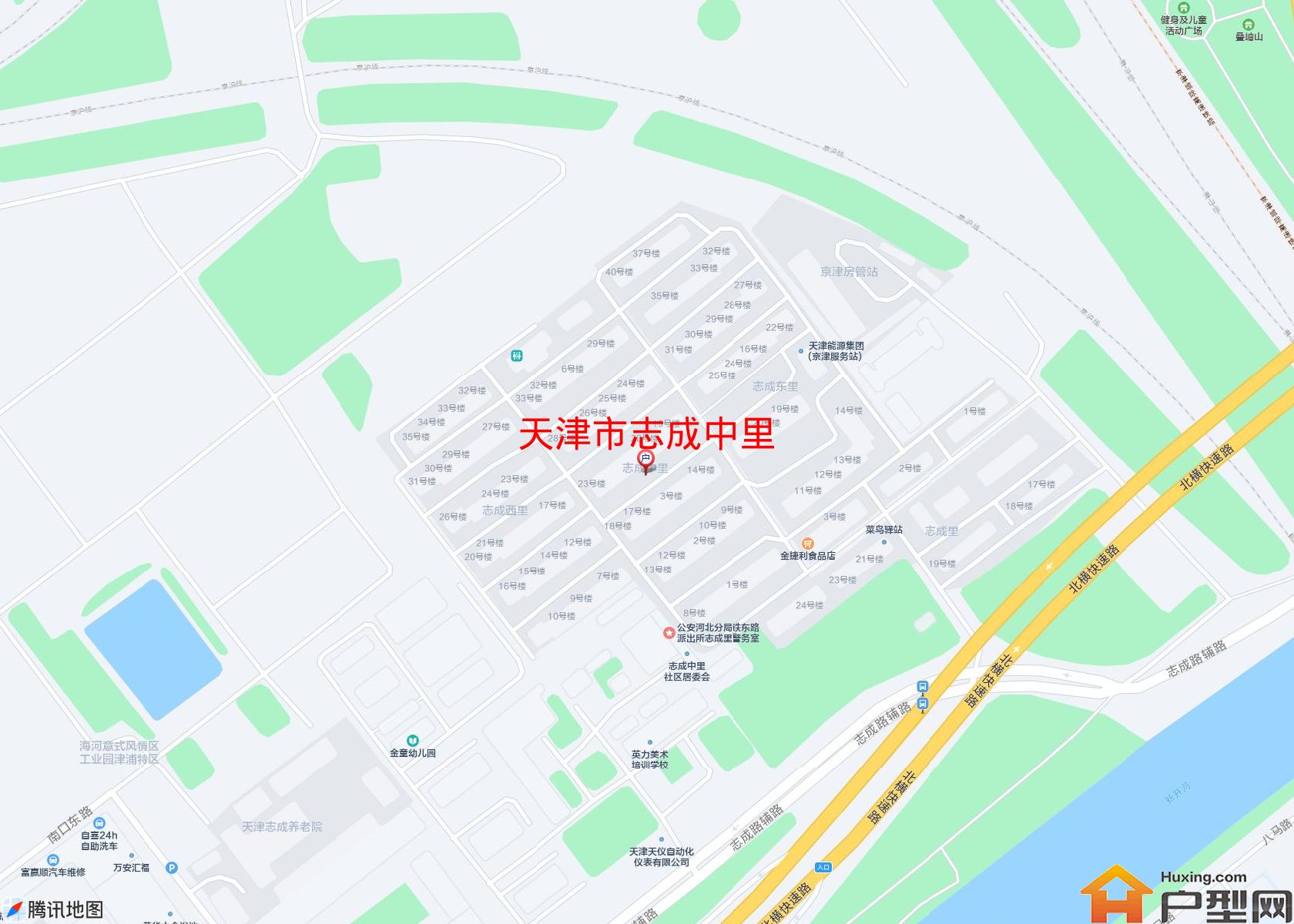 志成中里小区 - 户型网