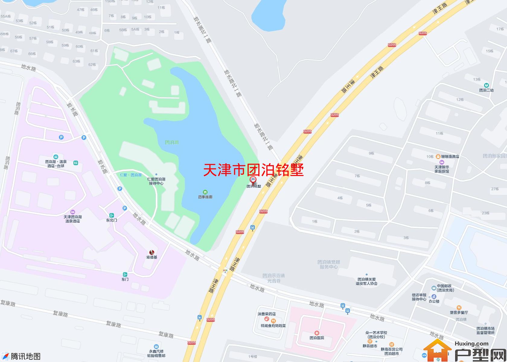 团泊铭墅小区 - 户型网