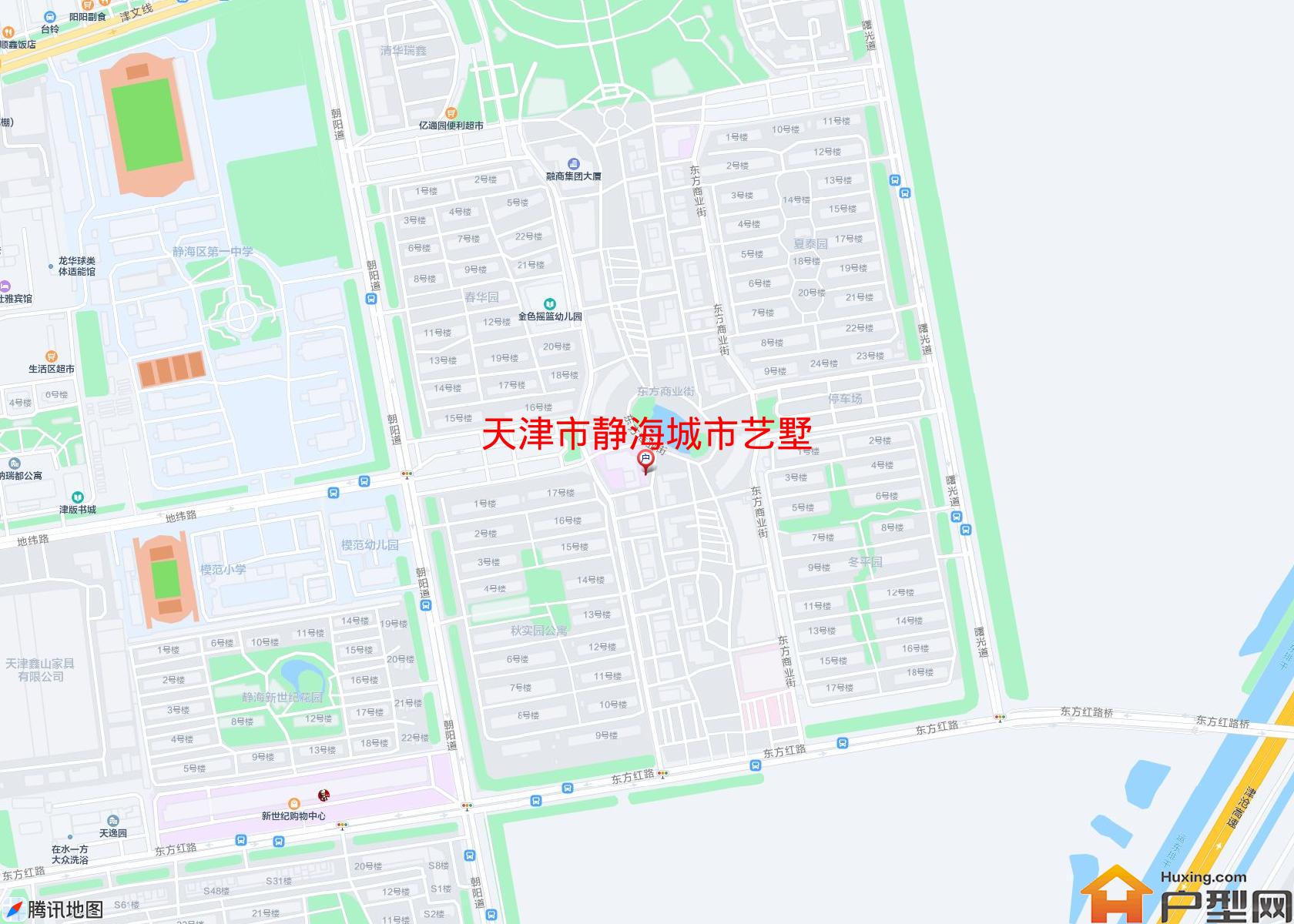 静海城市艺墅小区 - 户型网