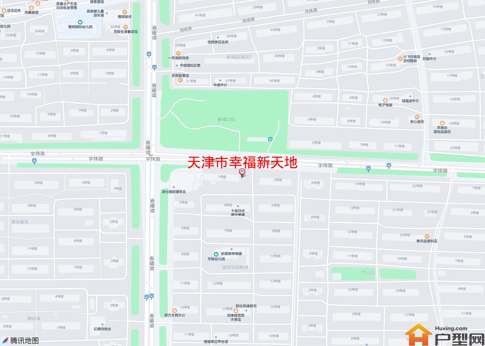 幸福新天地小区 - 户型网