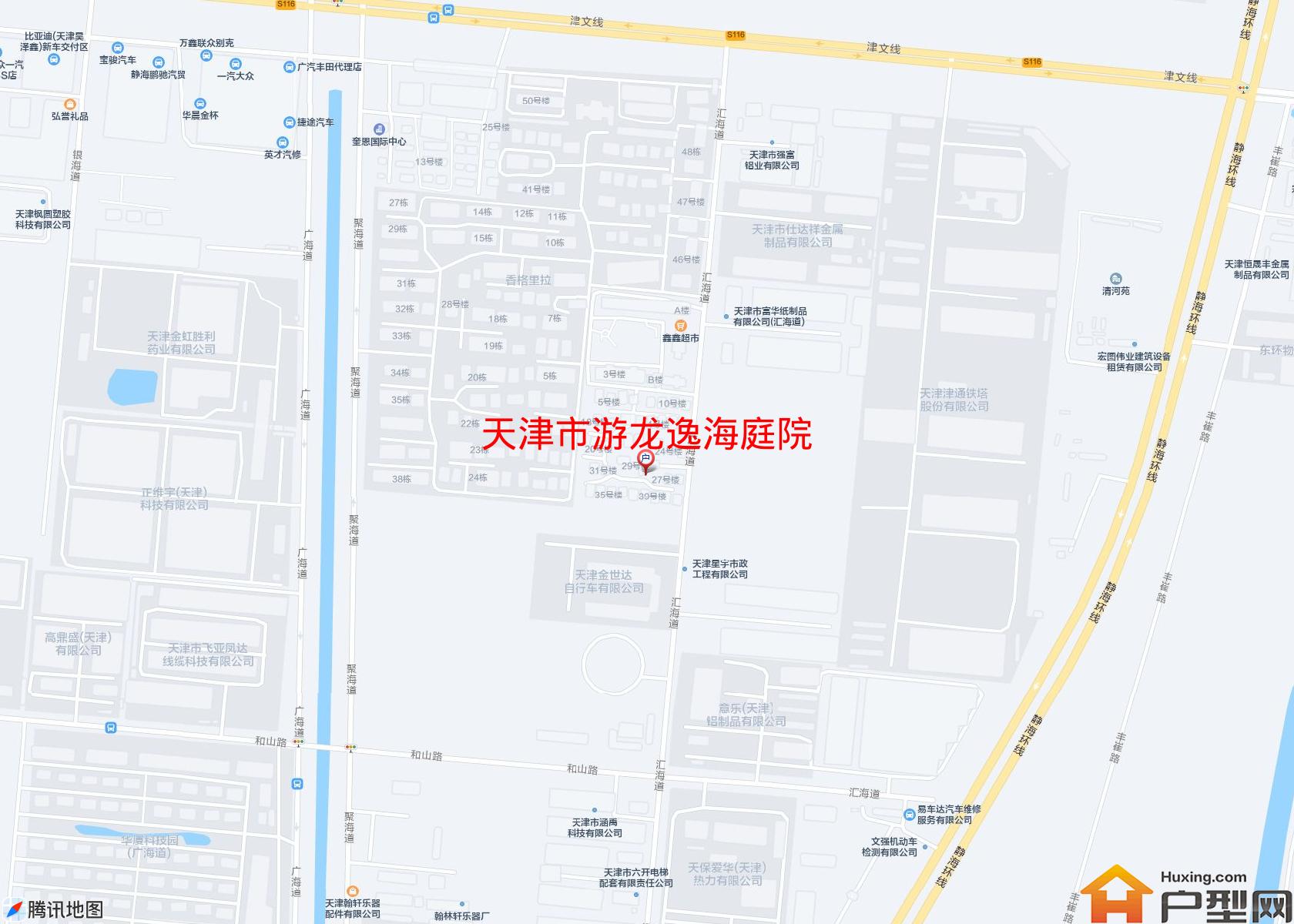 游龙逸海庭院小区 - 户型网