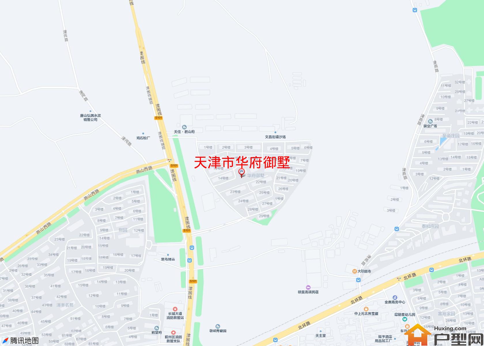 华府御墅小区 - 户型网