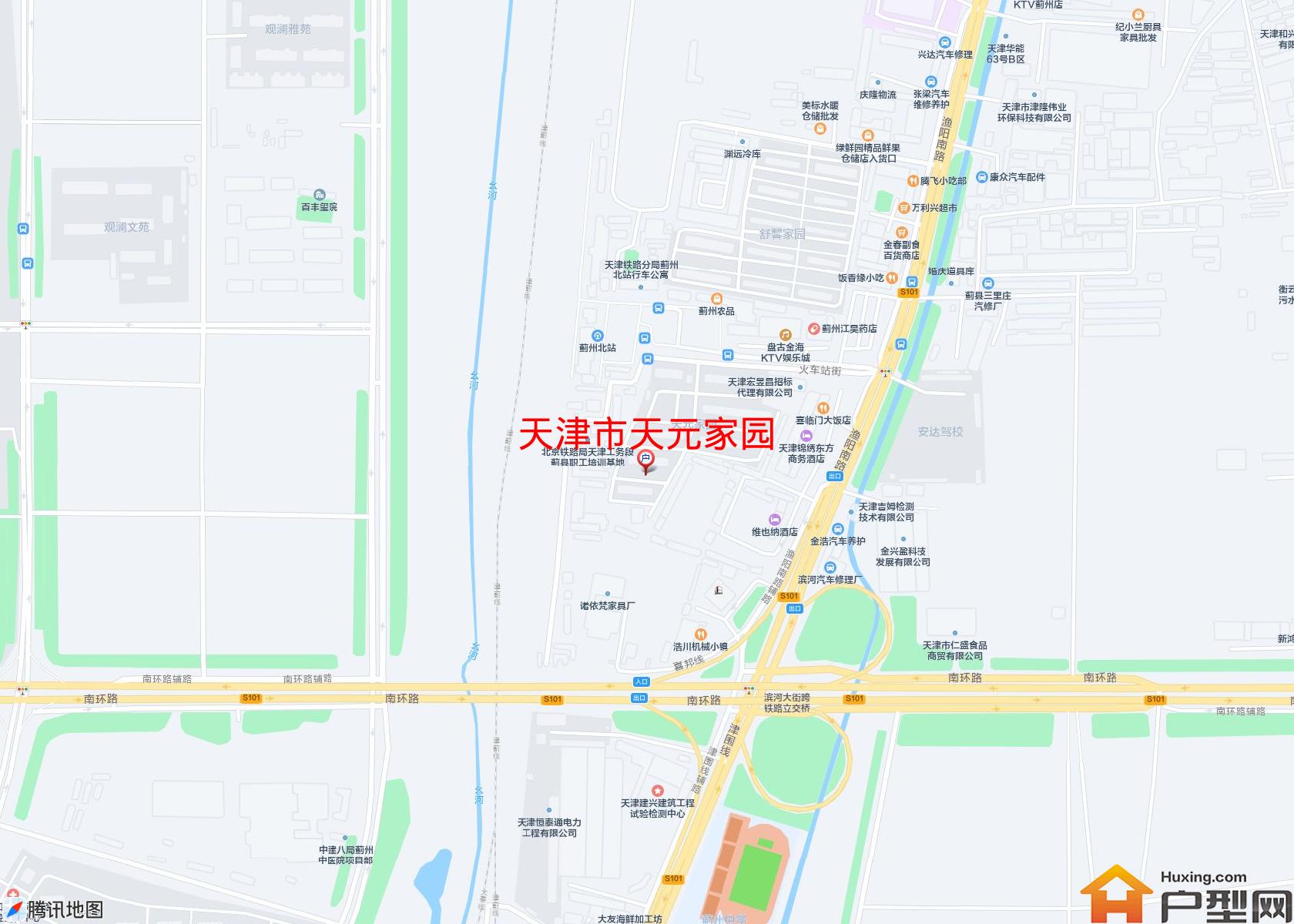 天元家园小区 - 户型网