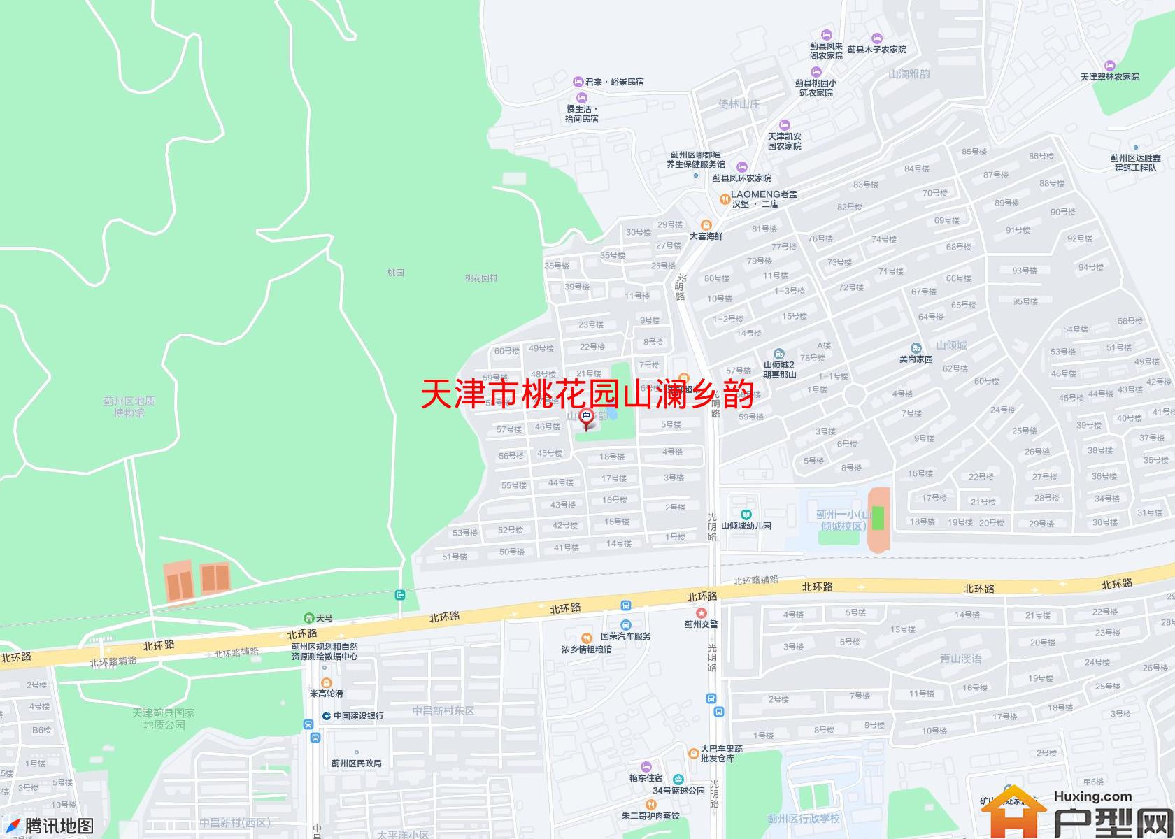 桃花园山澜乡韵小区 - 户型网