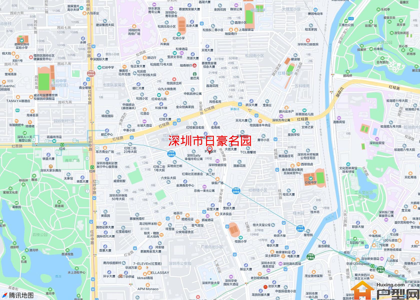 日豪名园小区 - 户型网