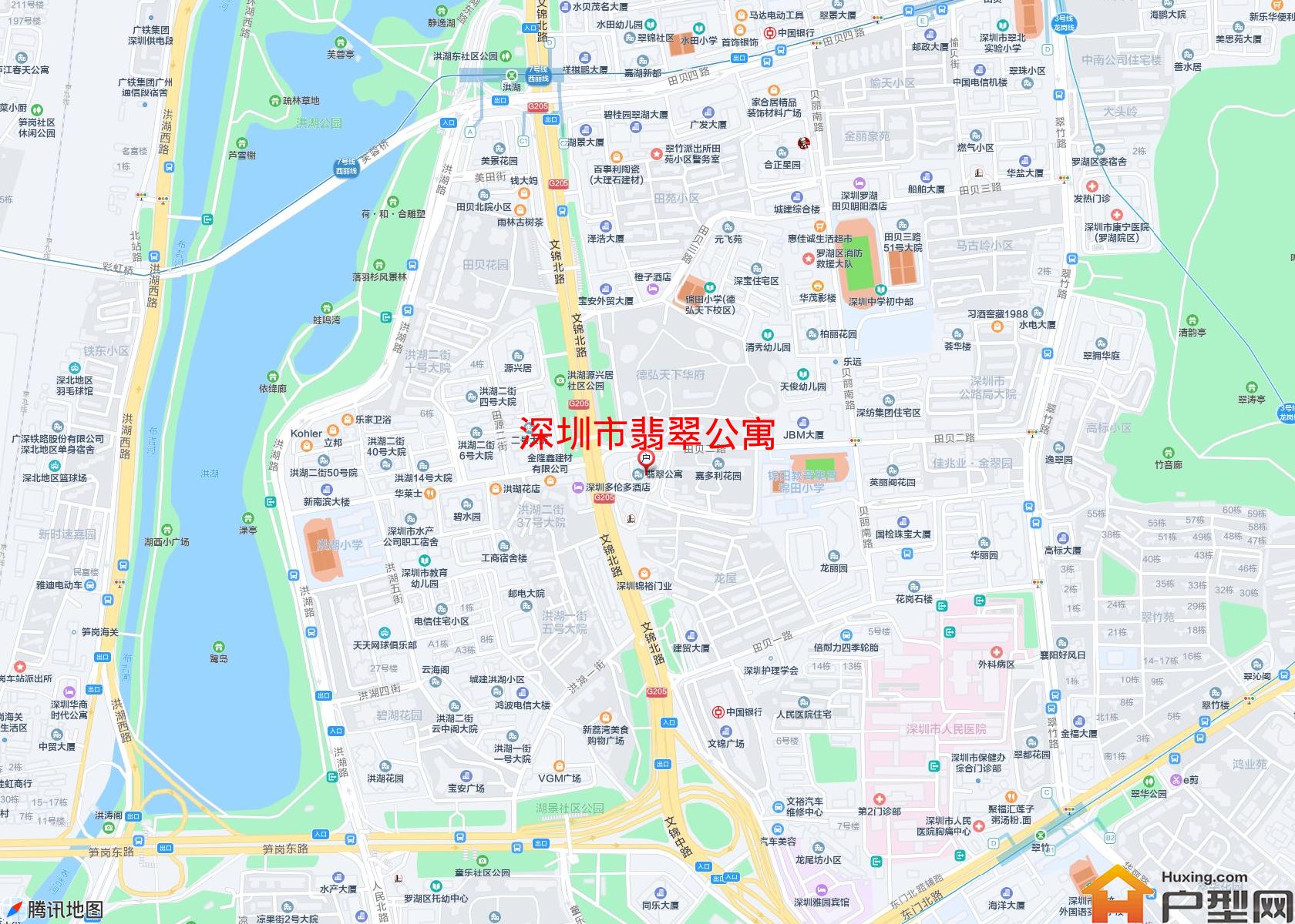翡翠公寓小区 - 户型网