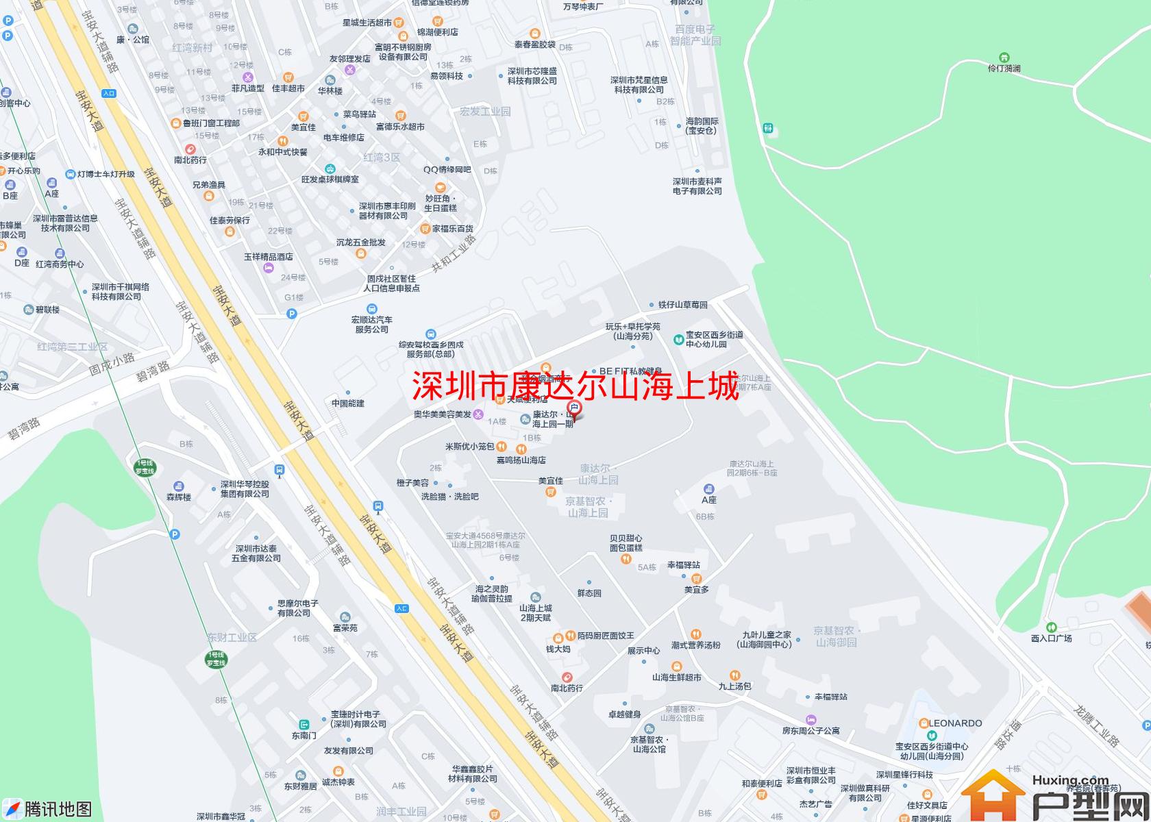 康达尔山海上城小区 - 户型网