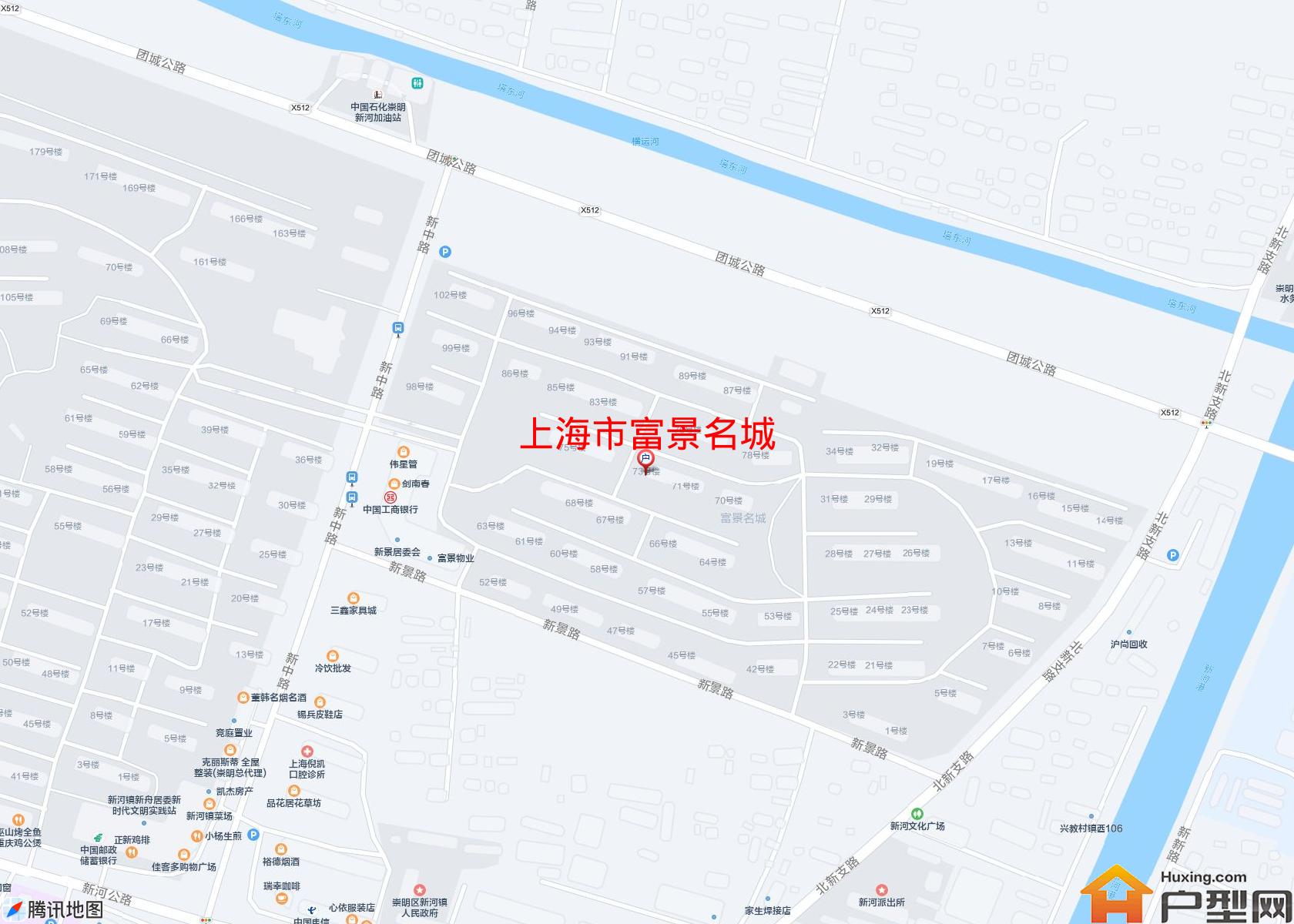 富景名城小区 - 户型网