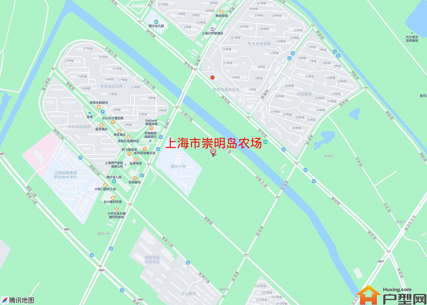 崇明岛农场小区 - 户型网