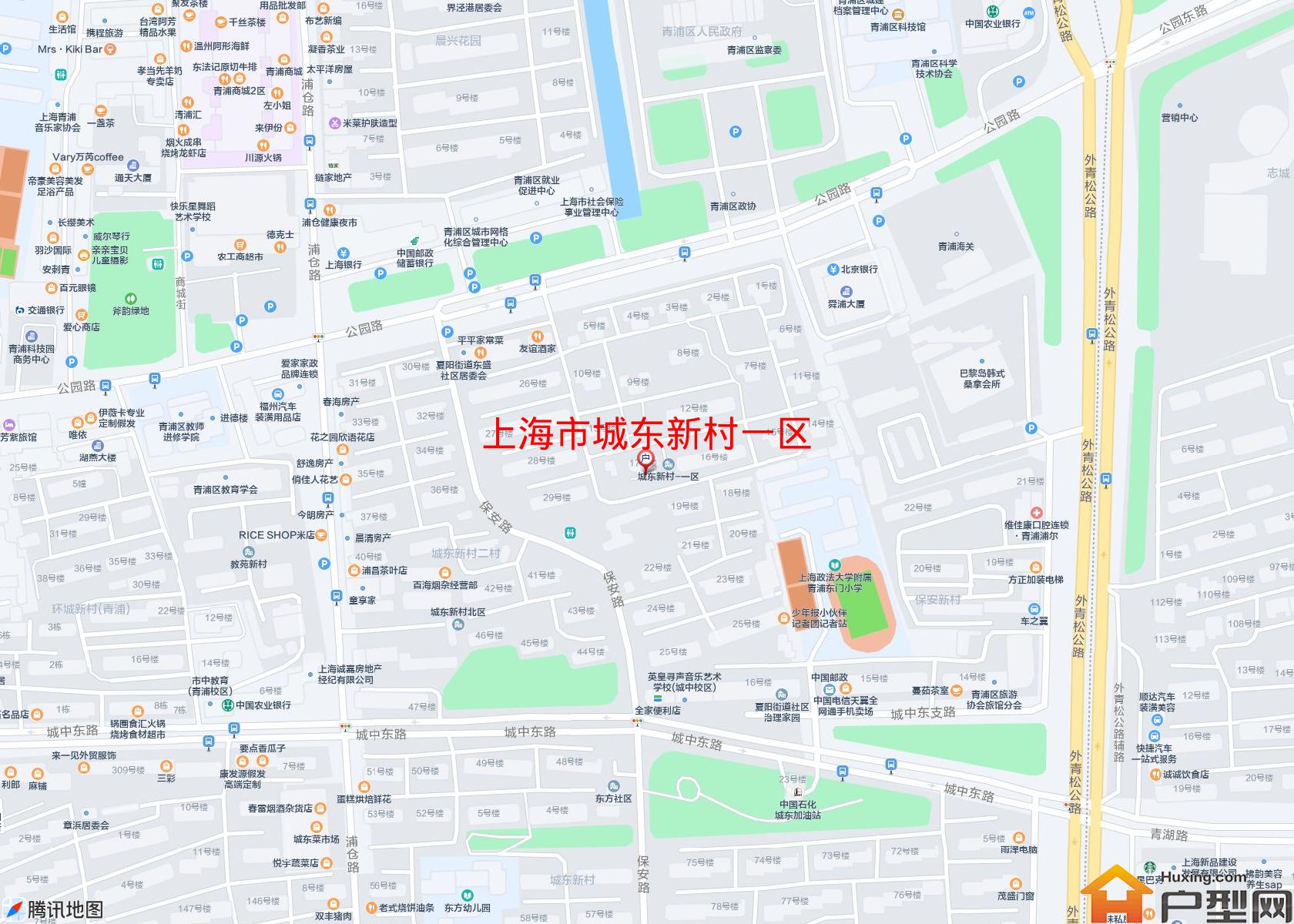 城东新村一区小区 - 户型网