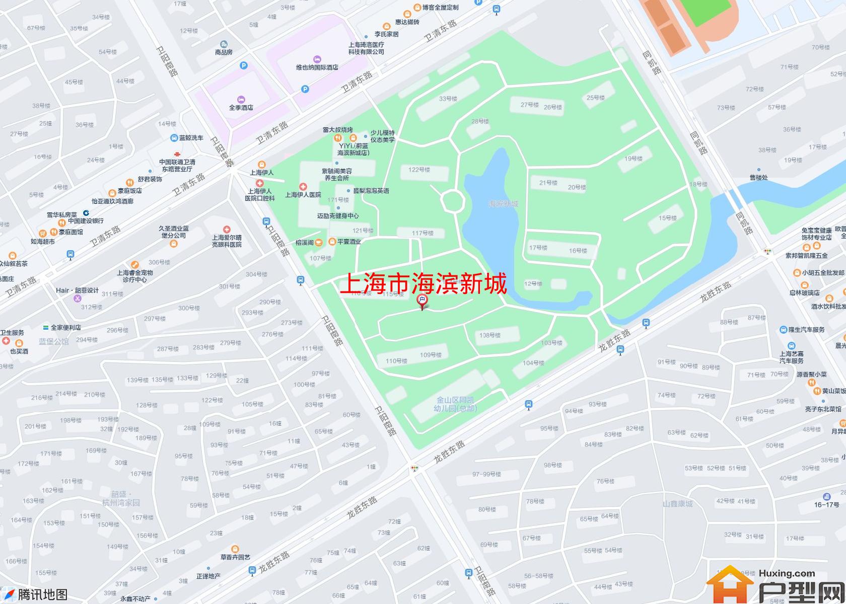 海滨新城小区 - 户型网