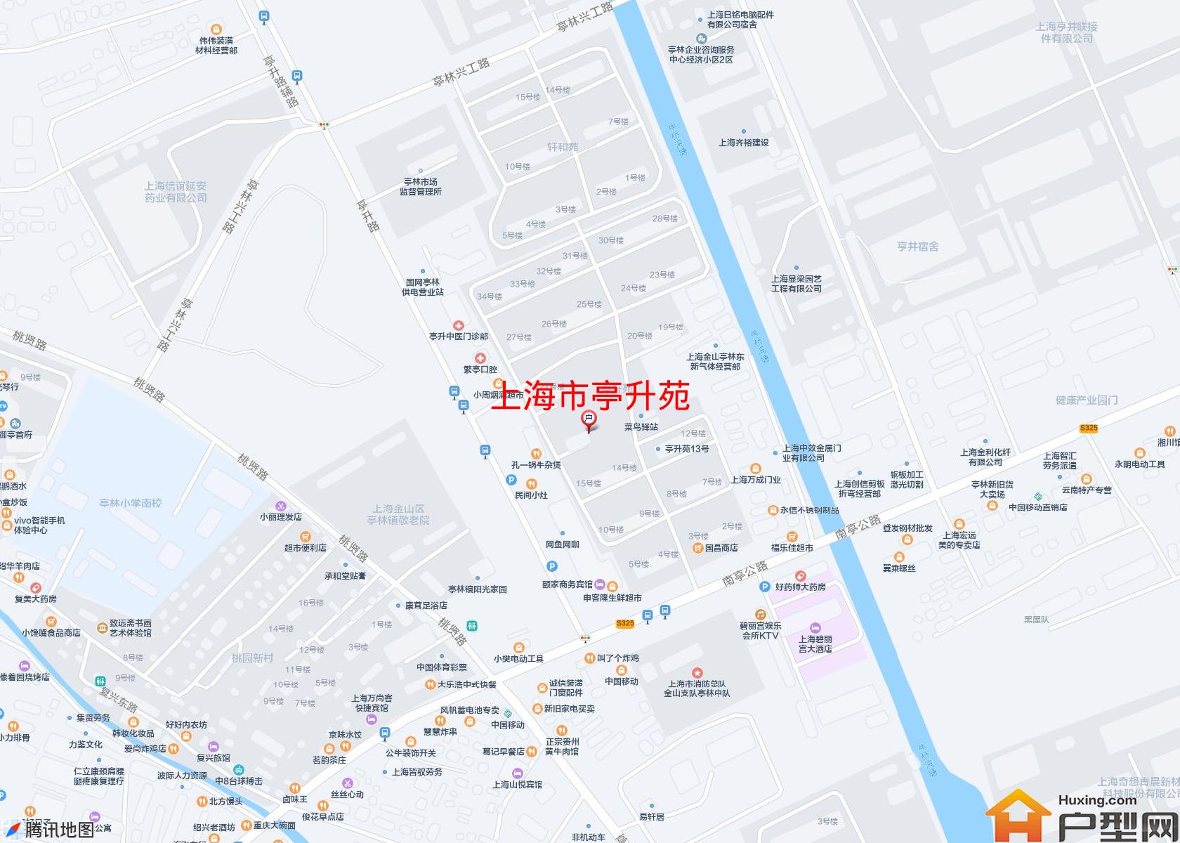 亭升苑小区 - 户型网
