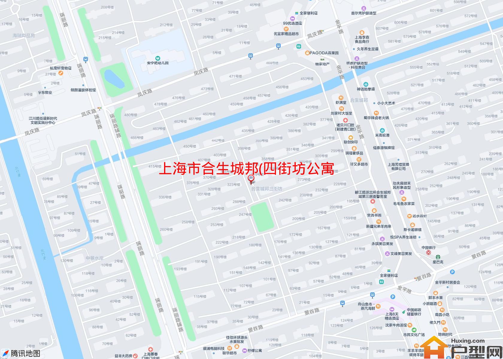 合生城邦(四街坊公寓)小区 - 户型网