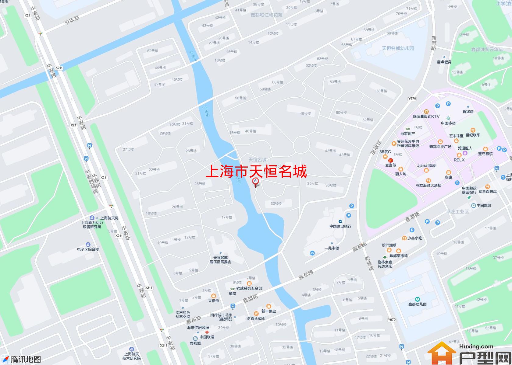 天恒名城小区 - 户型网 天恒名城小区 - 户型网