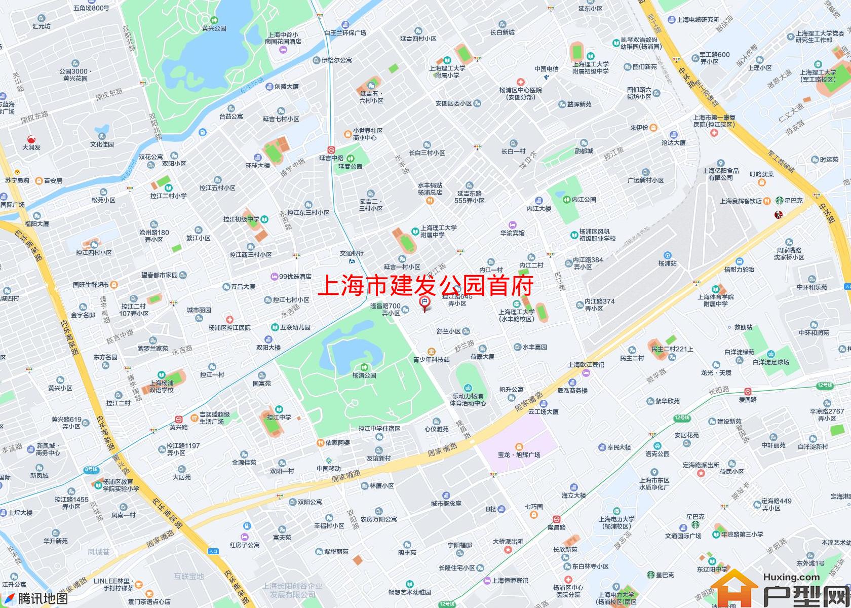 建发公园首府小区 - 户型网