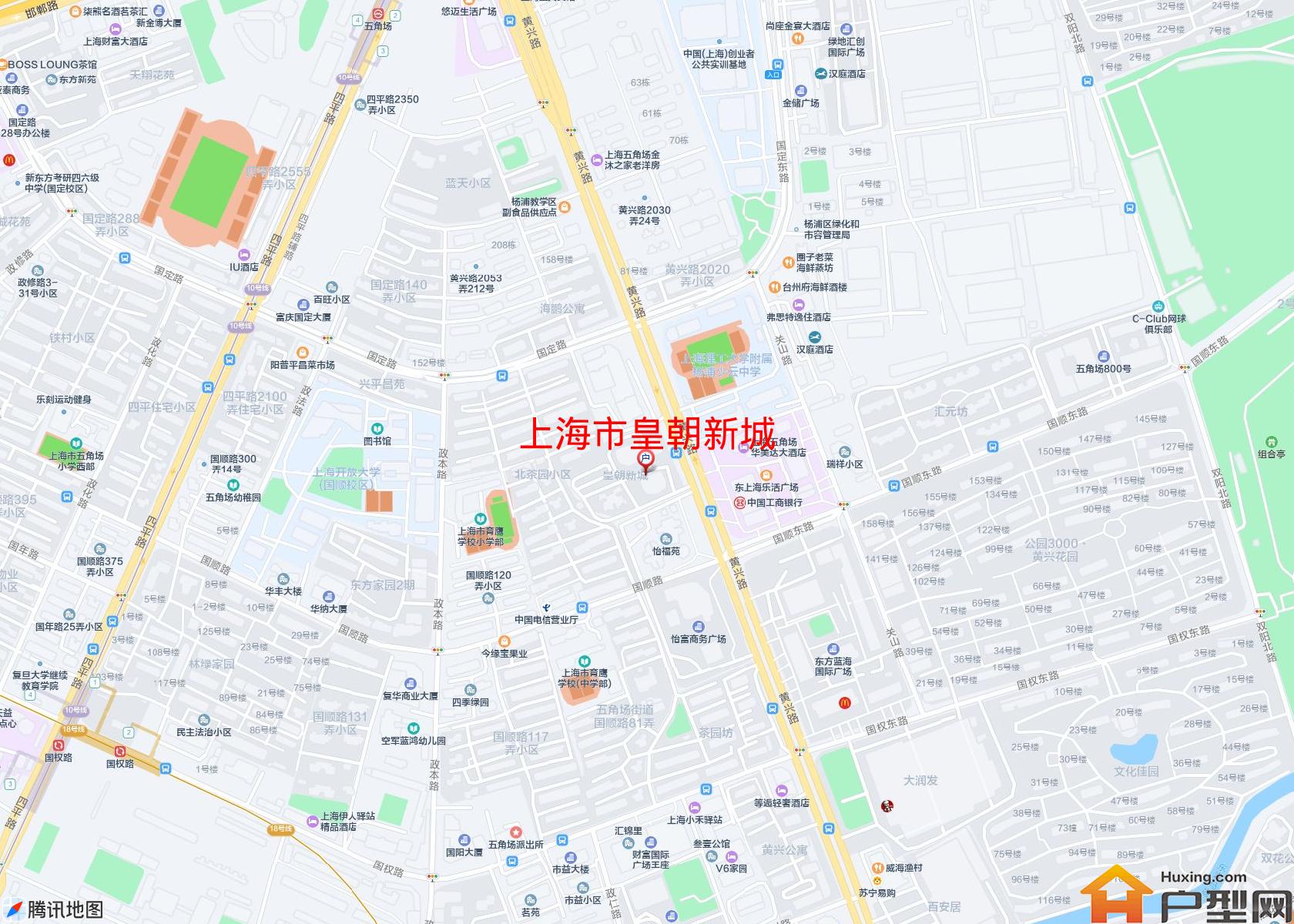 皇朝新城小区 - 户型网 皇朝新城小区 - 户型网