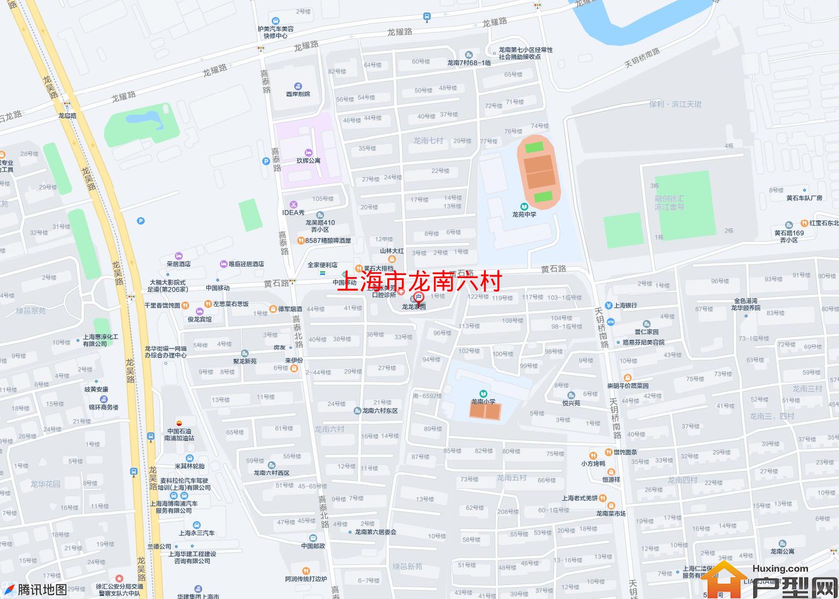 龙南六村小区 - 户型网