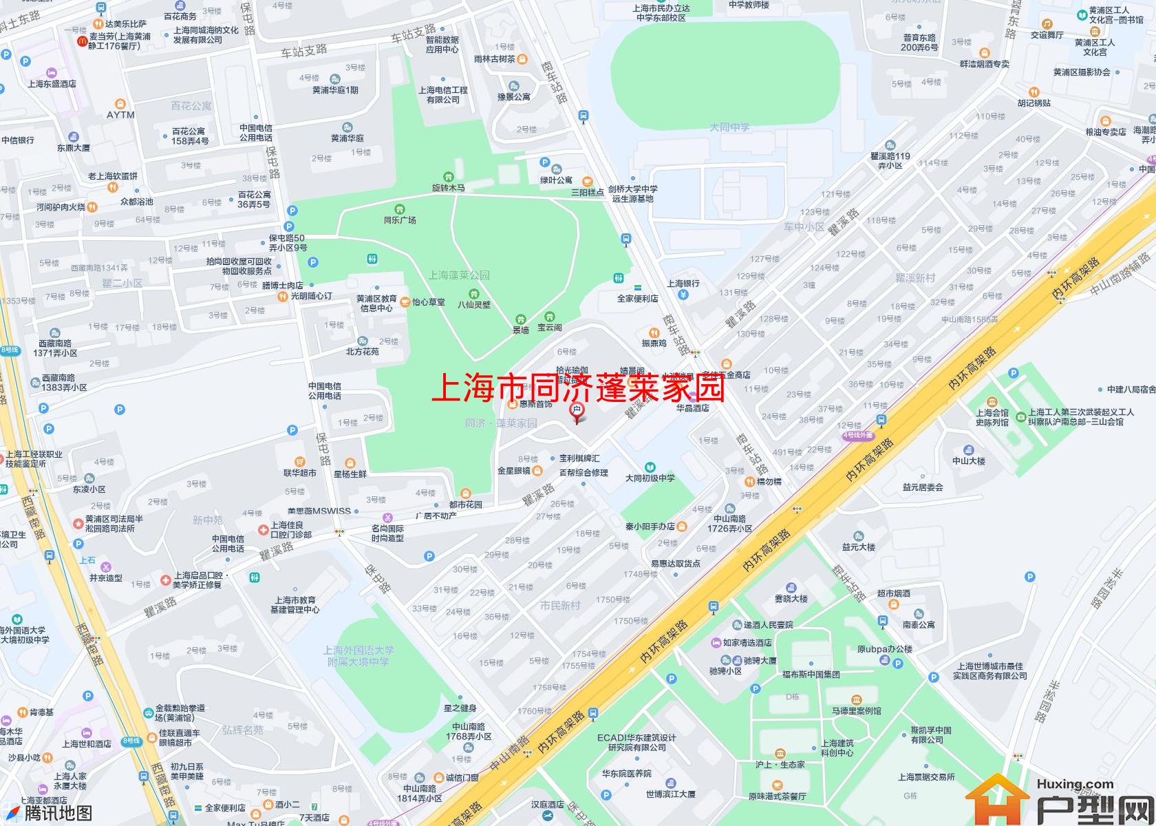 同济蓬莱家园小区 - 户型网 同济蓬莱家园小区 - 户型网