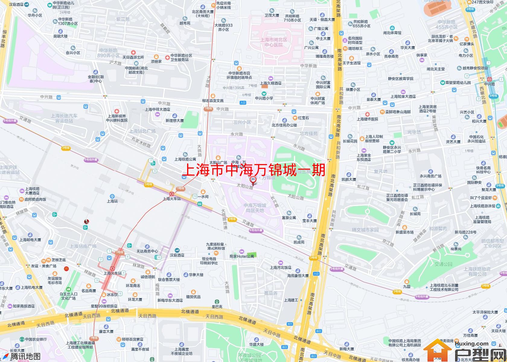 中海万锦城一期小区 - 户型网