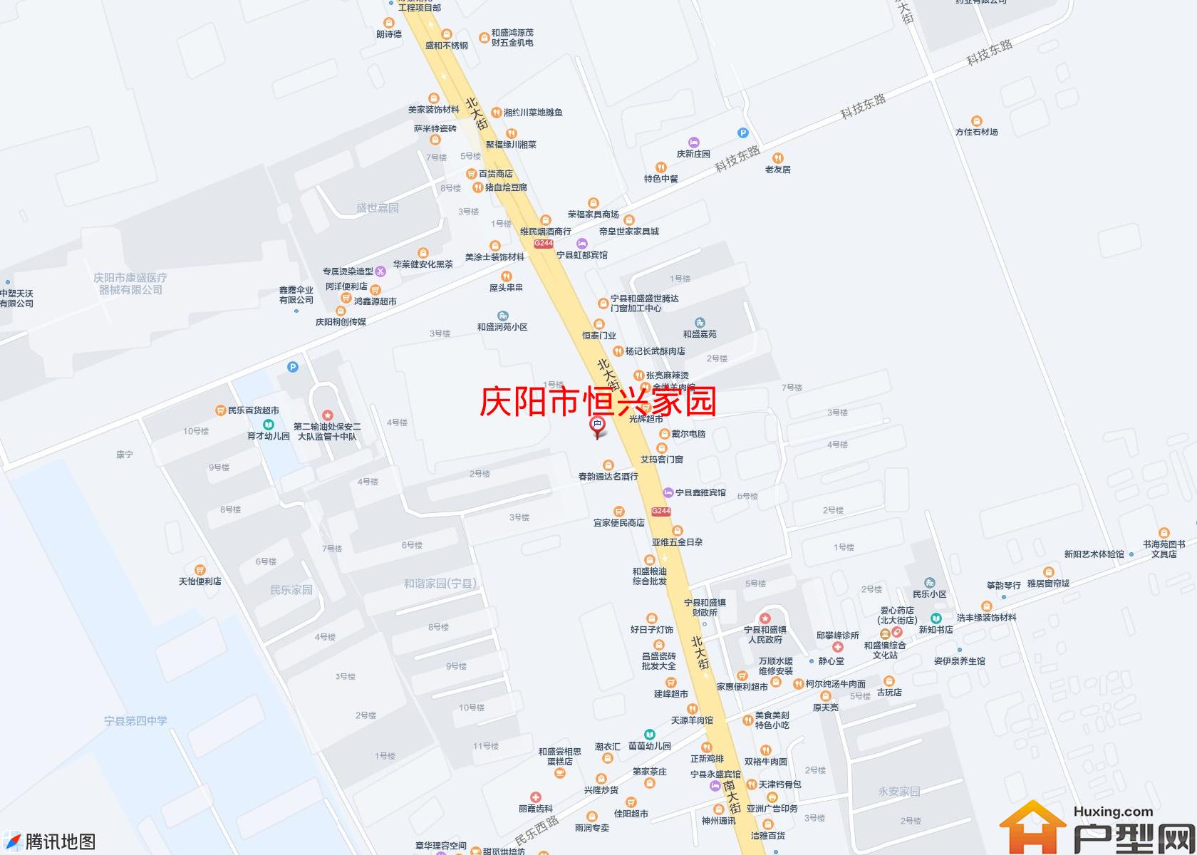 恒兴家园小区 - 户型网