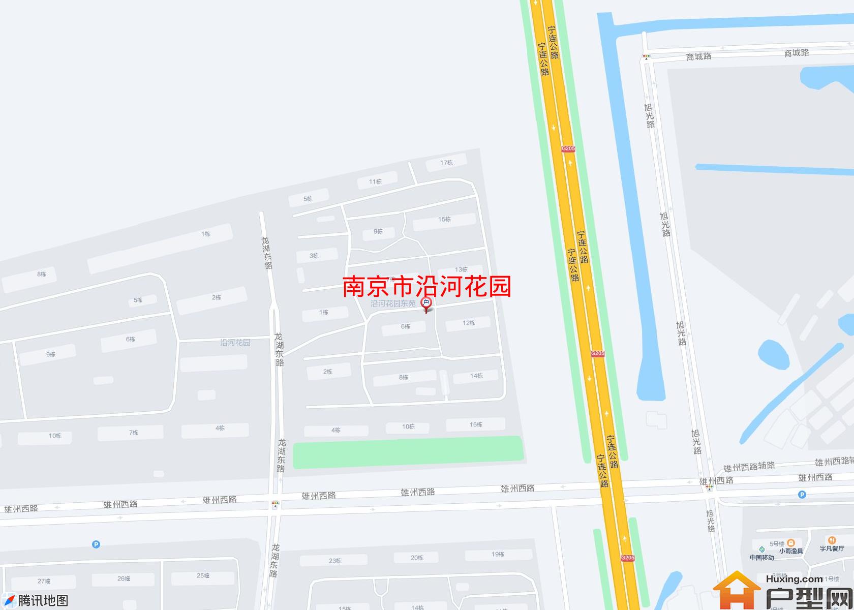 沿河花园小区 - 户型网