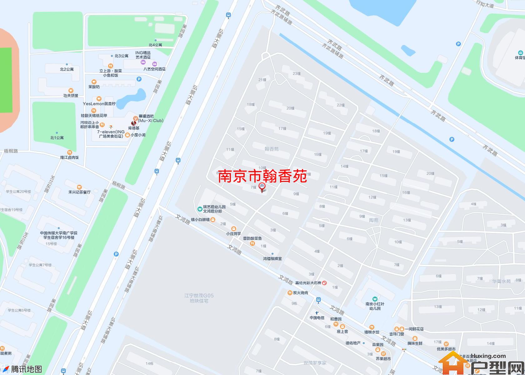 翰香苑小区 - 户型网